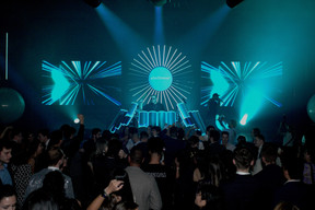 DJ Afishal performing a live show at the celebration of Alter Domus’ 20th anniversary. Photo: Alter Domus