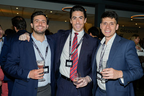 Rafael Lopez (Andbank), Antonio Sanchez Diaz et Javier Arce (UBS). (Photo : Virginie Willemet/VYou)