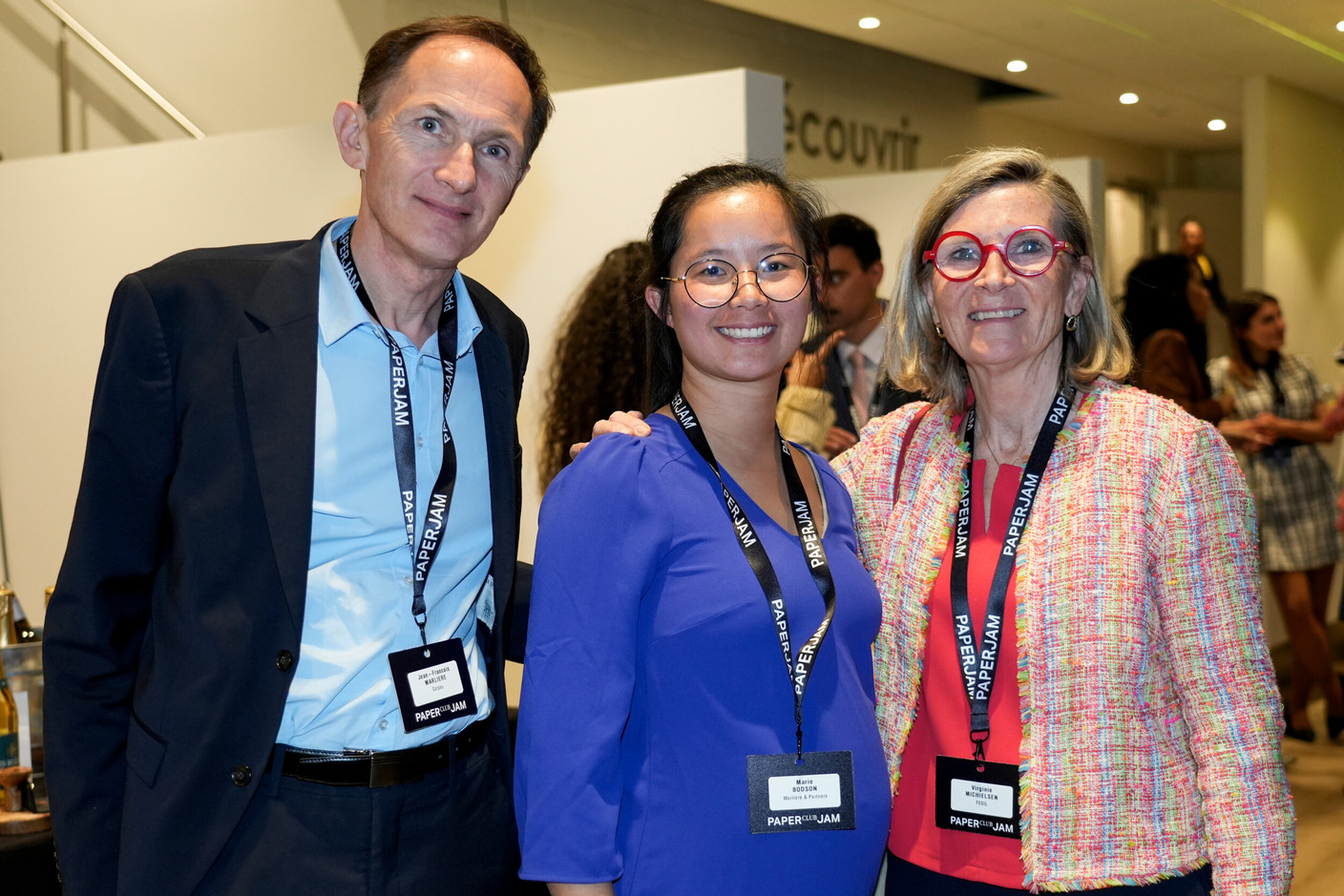 Jean-François Marliere (Corpay), Marie Bodson (Marlière & Partners) et Virginie Michielsen (FEDIL). (Photo : Virginie Willemet/VYou)