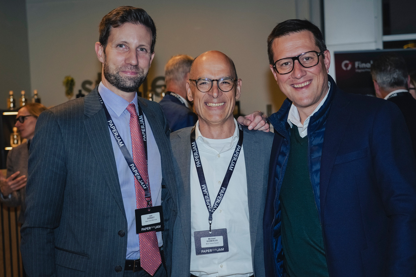 Loic Choquet (Apex Fund Services) et Michael Schmirler (Best Talent Factor). (Photo : Virginie Willemet/VYou)