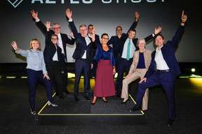 Micaela Forelli (M&G Investment), Adelaide Cracco (European Investment Fund), Claus Mansfeldt (SwanCap Investment Management), Raphaël Eber (Stonehage Fleming), Michael Maldener (Clearlake Credit), Hind El Gaidi (ICG Luxembourg), Serge Weyland (Alfi), Grégoire Droz (Union Bancaire Privée), Friederike Werner (DWS Investment) and Pedro Alonso-Lamberti (Allianz Global Investors). Photo : Virginie Willemet/VYou