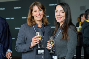 Vanessa Rossi and Regina Cuomo (KPMG). Photo : Virginie Willemet/VYou