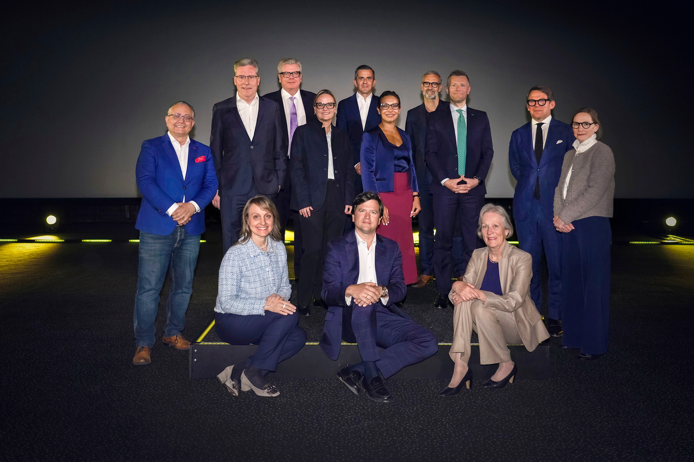 Micaela Forelli (M&G Investments), Pedro Alonso-Lamberti (Allianz Global Investors), Friederike Werner (DWS Investment), Pedro castilho (Verbalius) Raphaël Eber (Stonehage Fleming), Claus Mansfeldt (SwanCap Investment Management), Adelaide Cracco (European Investment Fund), Michael Maldener (Clearlake Credit), Hind El Gaidi (ICG Luxembourg), Serge Weyland (Alfi), Grégoire Droz (Union Bancaire Privée), Torsten Sauer (Norton Rose Fulbright) and Maria Von Oldenskiold (Aztec Group). Photo: Virginie Willemet/VYou