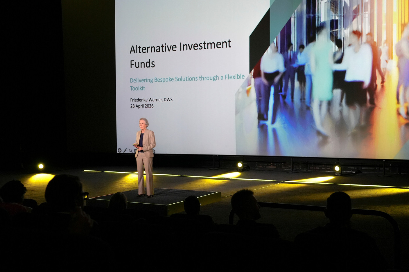 Friederike Werner (DWS Investment). Photo : Virginie Willemet/VYou