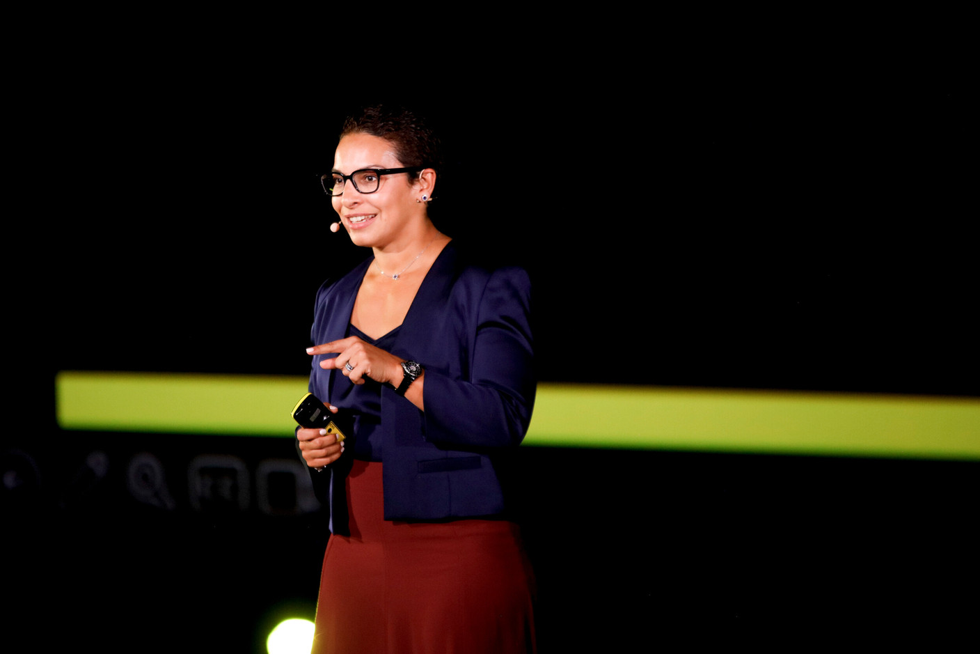 Hind El Gaidi (ICG Luxembourg). Photo : Virginie Willemet/VYou