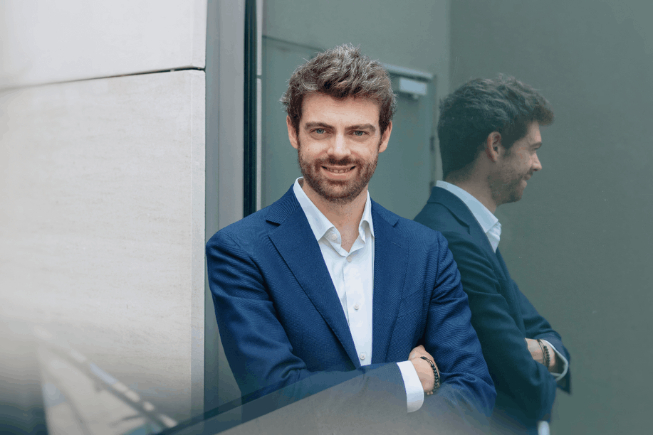 Maxime Delmée, CEO and founder of AM 4 AM, which develops and markets metal powders for 3D printing. (Photo: Silicon Luxembourg)