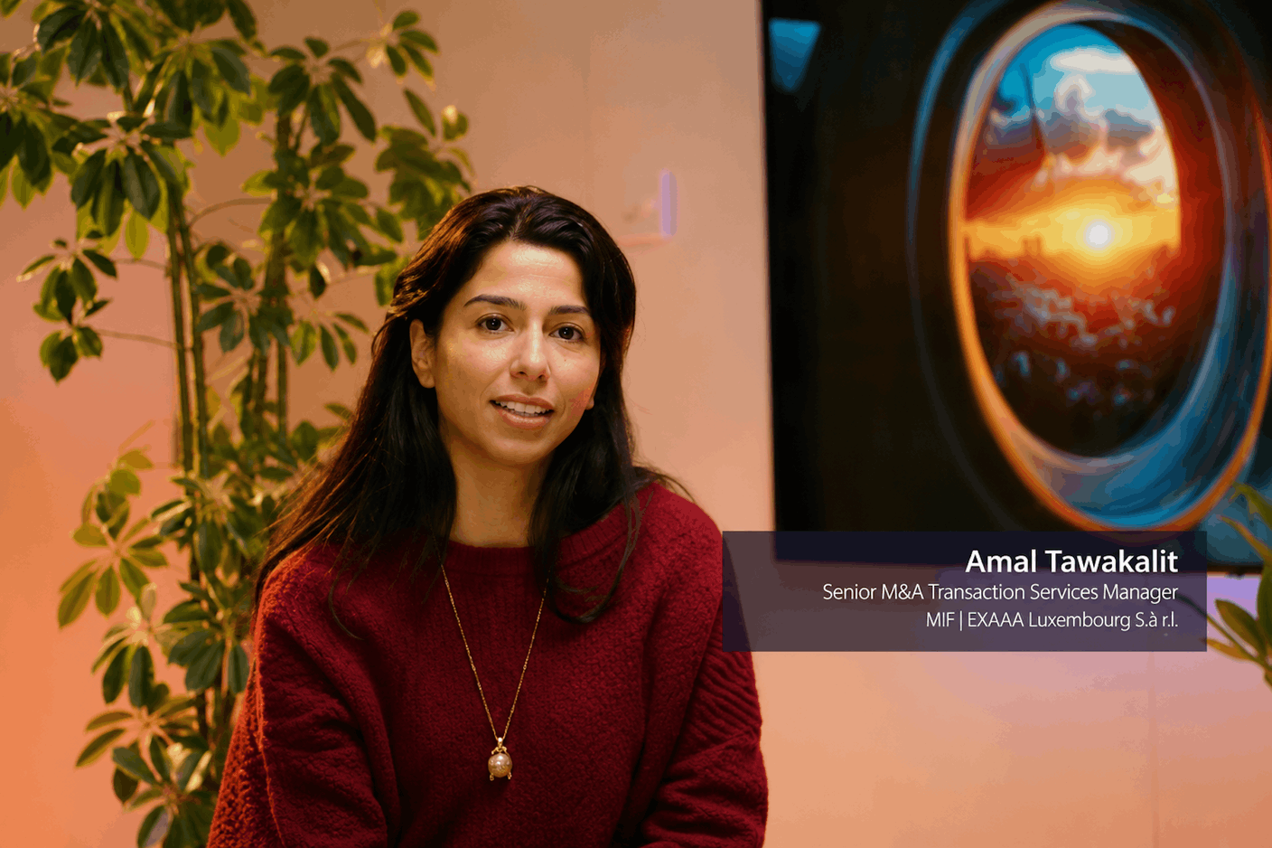 Amal Tawakalit—Senior M&A Transaction Services Manager (Photo: NTT)