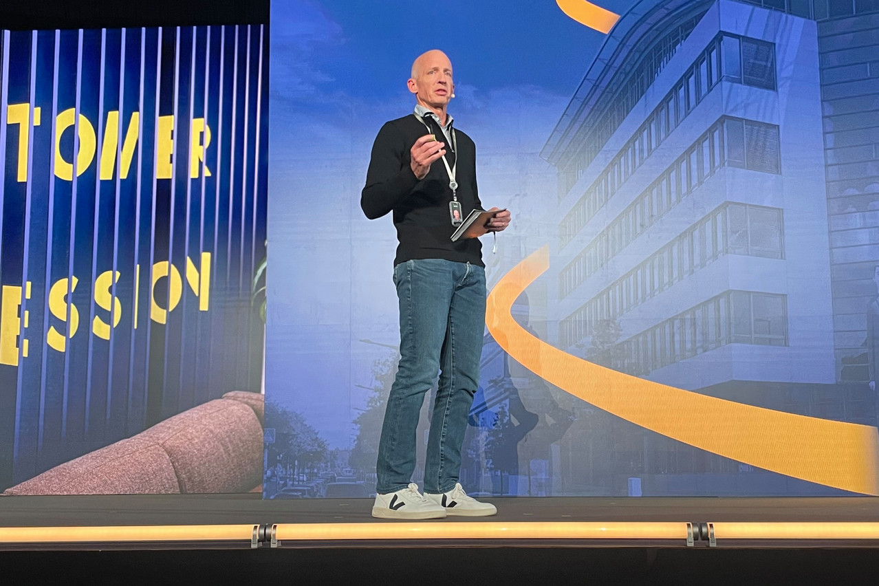 “The figures we announced today demonstrate the significant, positive impact Amazon has in the countries where we operate, including Luxembourg--our European home for more than 20 years now,” said Jorrit Van der Meulen, vice president, European Stores, during the company’s annual meeting at the European Convention Center on 14 November 2024. Photo: Guy Wolff/Maison Moderne