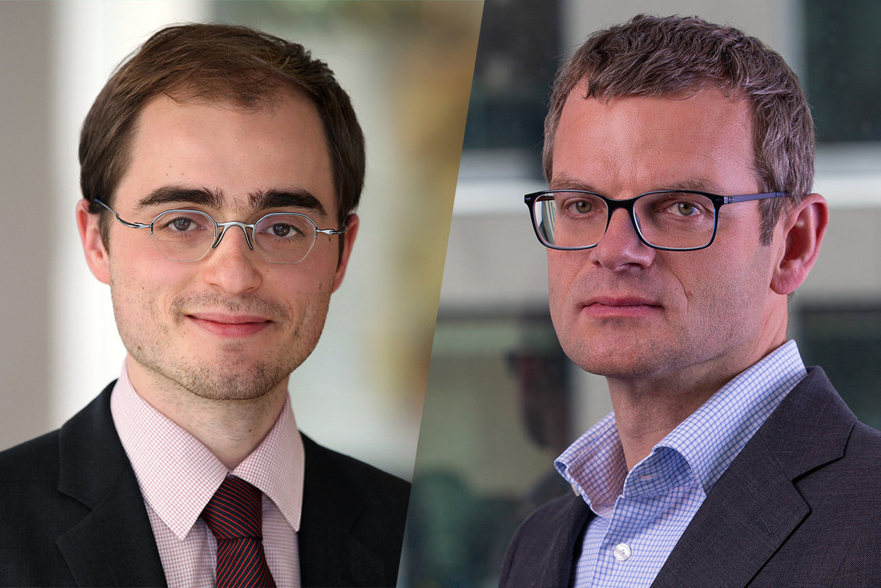 European judges ruled in December 2023 that Luxembourg’s tax treatment of Amazon did not constitute illegal state aid. Pierre-Antoine Klethi (left) and Peter Moons (right), tax lawyers at Loyens & Loeff in Luxembourg, sat down with Delano’s sister publication Paperjam to talk about what this new dynamic in taxation means. Photos: Provided by Loyens & Loeff. Montage: Maison Moderne