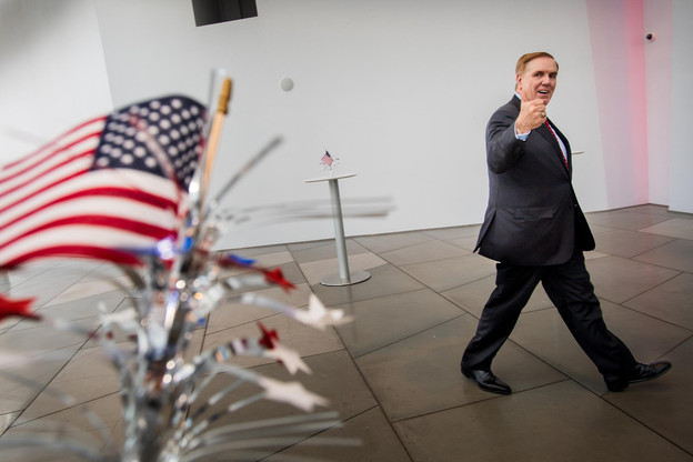 J. Randolph Evans s’envolera dès la semaine prochaine pour les États-Unis, après quatre années passées au Grand-Duché suite à l’élection de Donald Trump. (Photo: Nader Ghavami / archives Maison Moderne)