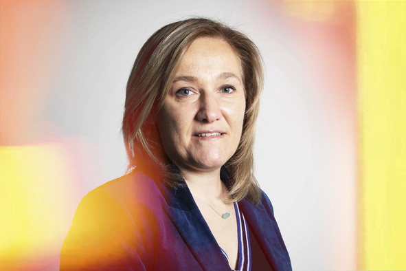 Valérie Ballouhey-Dauphin, directrice Post Finance & RSE, Post Luxembourg (Crédit: Maison Moderne)