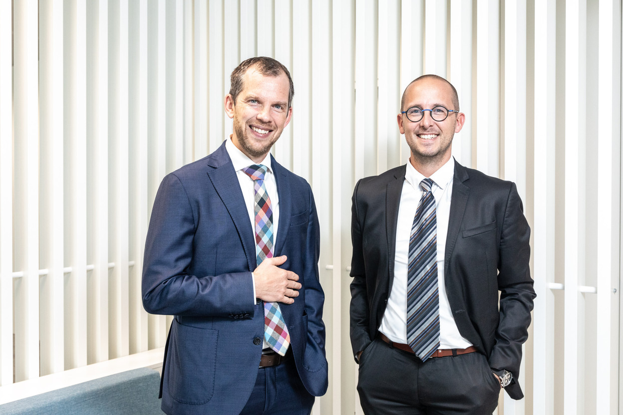 Thomas Fahl, Managing Director – AIFM Services, and Rémy Cornet, Director – Head of Corporate Services at Ocorian – Luxembourg. Marie Russillo Maison Moderne