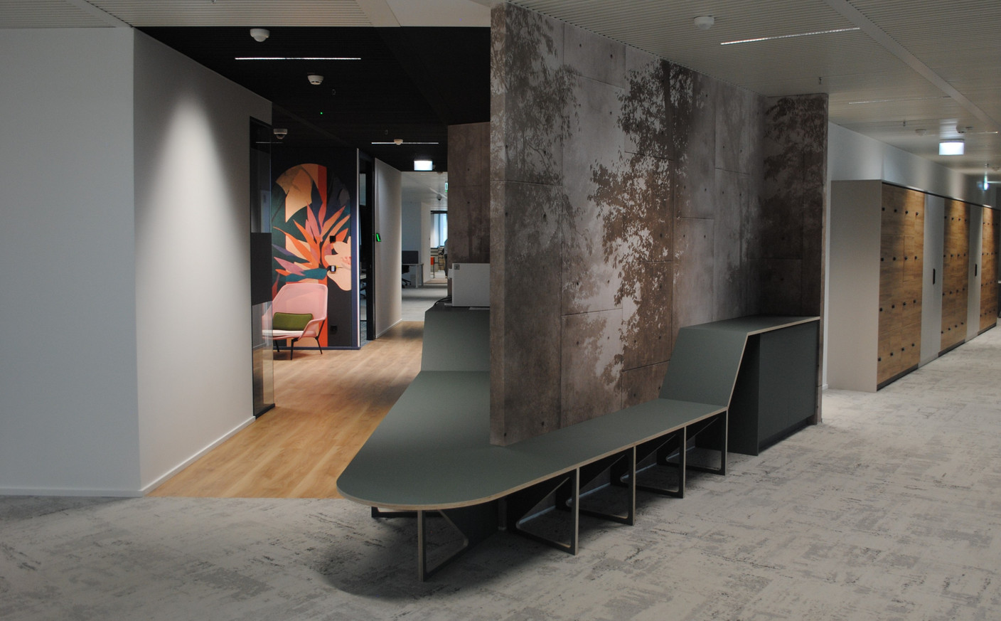 Aménagement de bureaux. (Photo: CBRE)