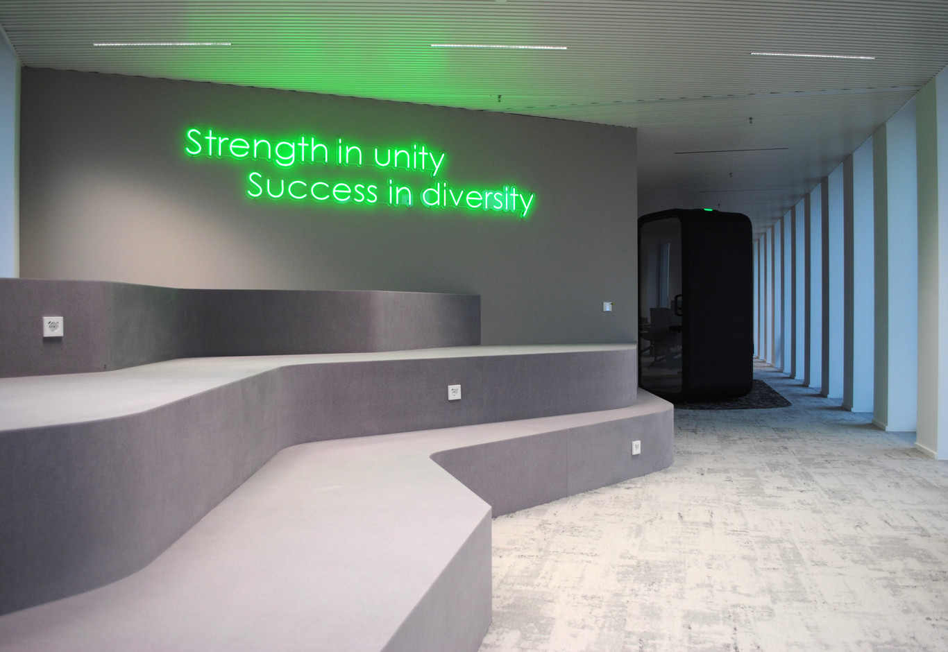 Aménagement de bureaux. (Photo: CBRE)