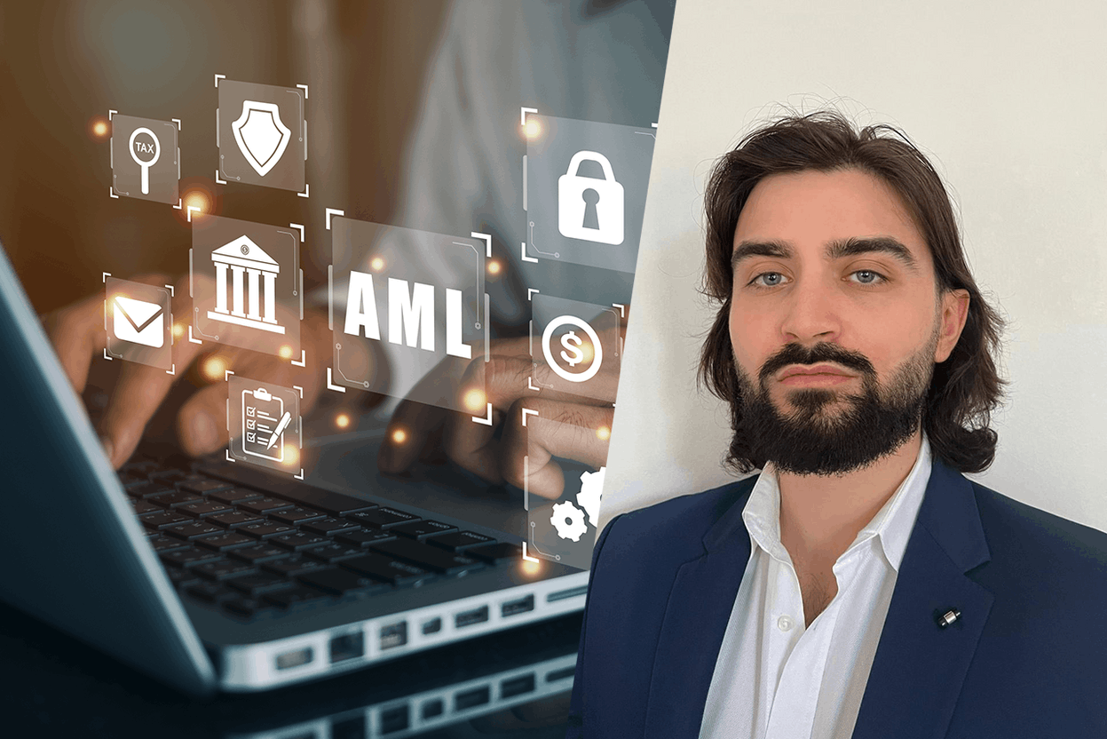 What will be primordial for the success of AML departments is to also render the end-user experience as smart and smooth as possible. Photo: Shutterstock and Thomas Lanigra. Montage: Maison Moderne