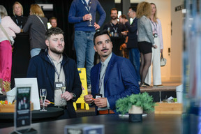 Hugo Zawadzki and Loic Ranchon (Astek). (Photo: Virginie Willemet/Vyou)