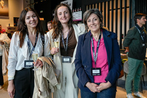 Irina Sumskaya (/c law), Clémentine Cailleau (Resultance) and Silvia Boschini (Kite). (Photo: Virginie Willemet/Vyou)
