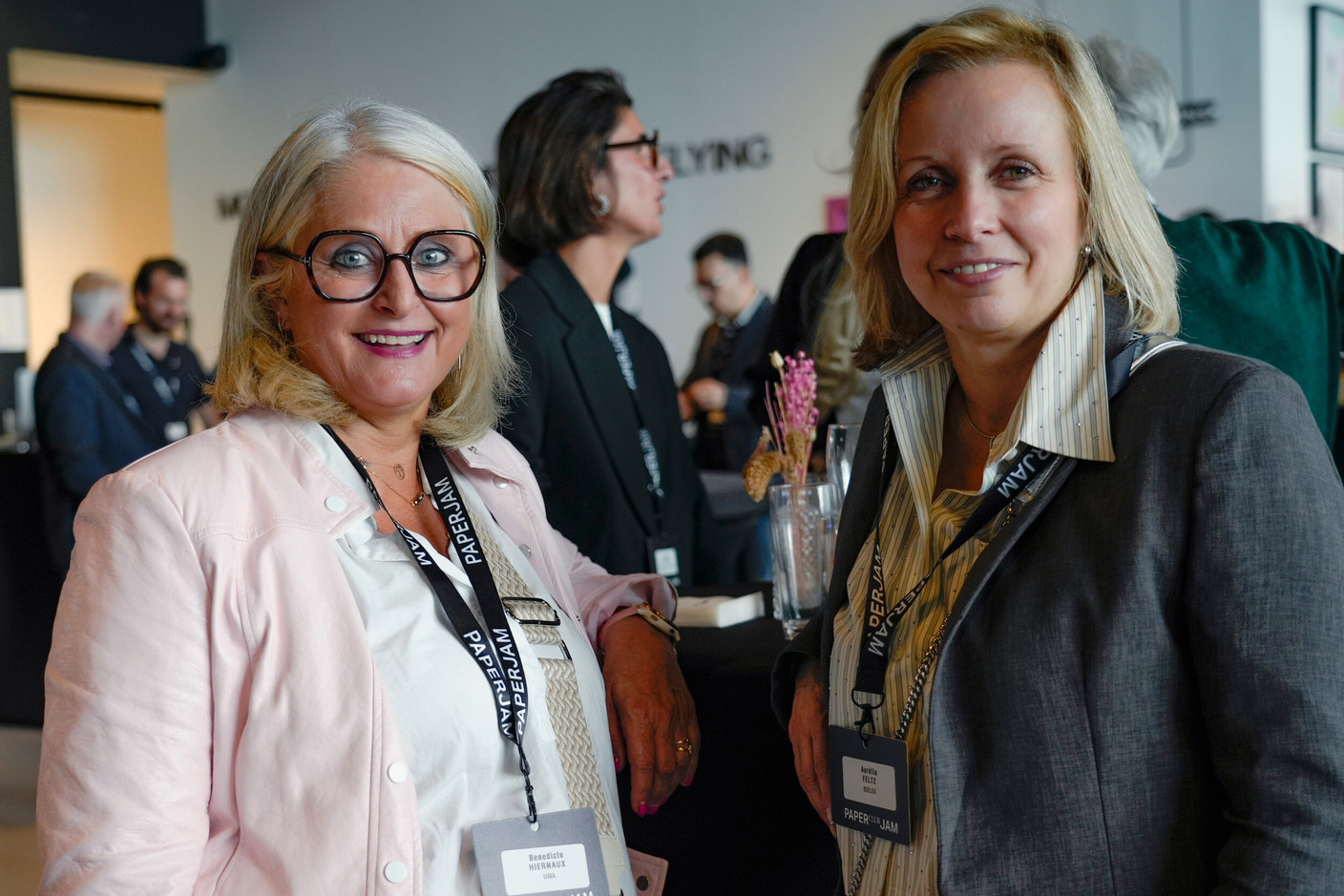 Benedicte Hiernaux (Uma) and Aurélia Feltz (Beelek). (Photo: Virginie Willemet/Vyou)