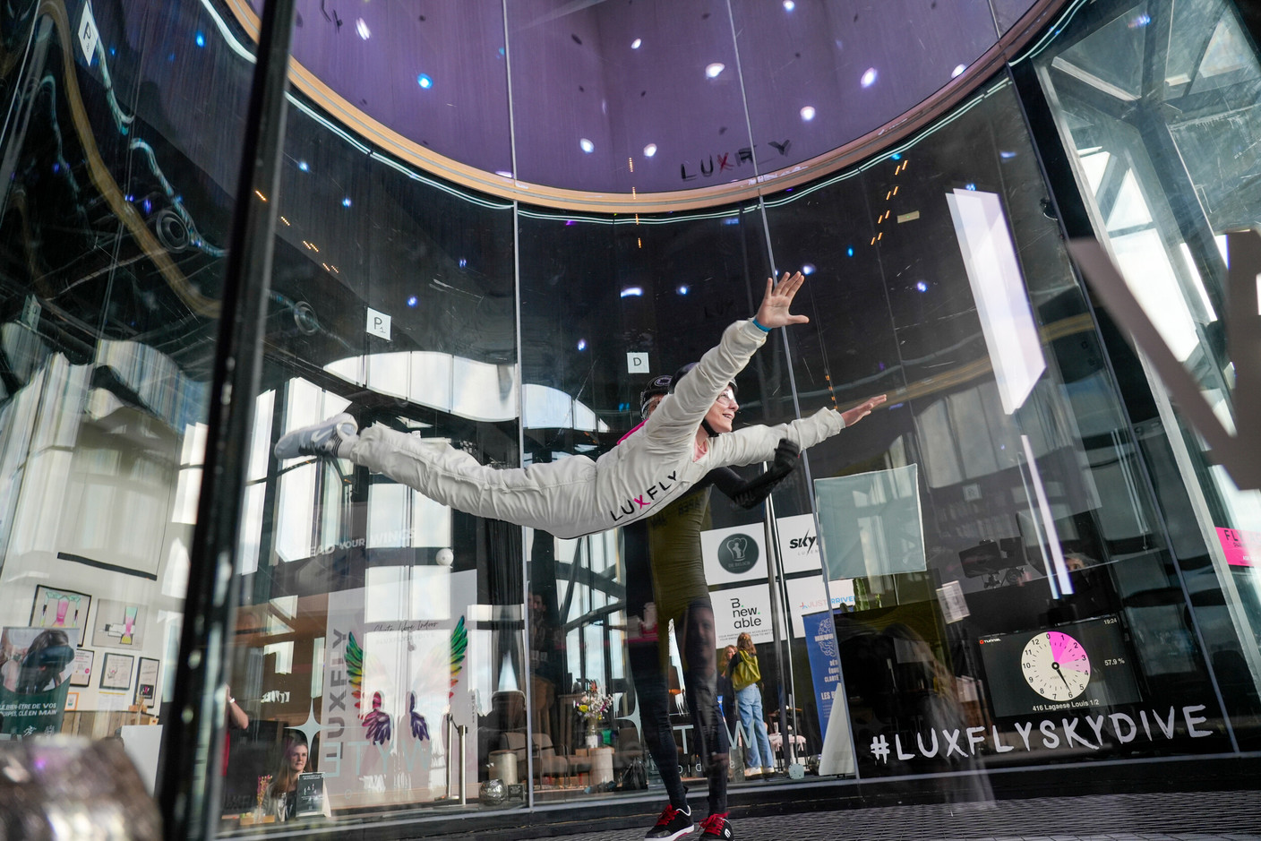 The Paperjam LuxFly Experience took place on 20 May 2026 at Luxfly Indoor Skydive. (Photo: Virginie Willemet/Vyou)