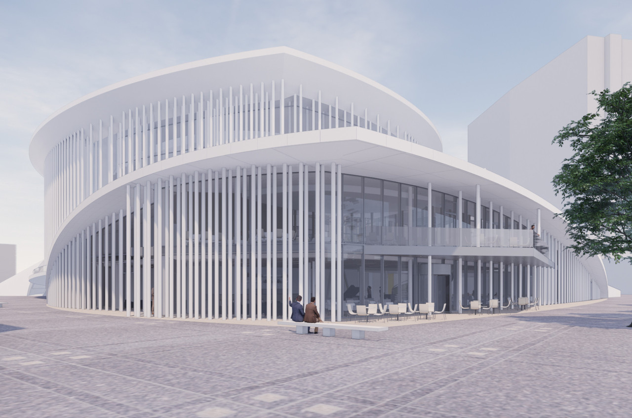 The Philharmonie will be getting a new extension in around two years’ time. Illustration: 2 P Architectes & Associés, CBA Architectes
