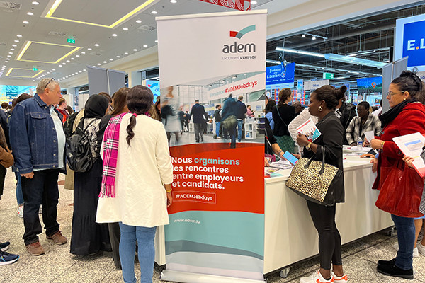 A Jobday dedicated entirely to IT careers organised in Esch-Belval in the Terres Rouges building, 14 Porte de France. (Photo: ADEM)