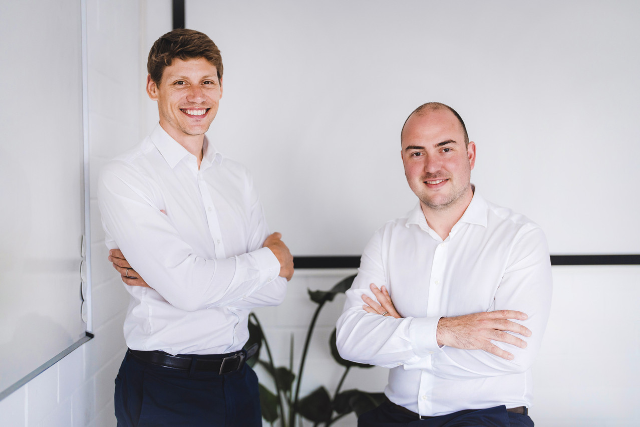 Paperjam met in November 2024 with an entrepreneur-seller, a multi-family office, a fund buying SMEs and a small and a large M&A firm. In a series of interviews, they shared their insights on how to ensure successful transmission of companies for everyone involved in the process. All are based in Luxembourg. Pictured: Gauthier Gosselin and Georges Zahlen (Axiomatic).  Photo: Axiomatic