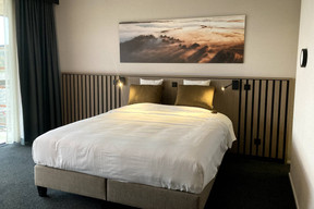 The rooms are furnished in a modern style.  Photo: Céline Coubray