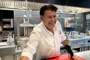 Chef Yves Mattagne was responsible for the culinary direction of the menus. Photo: Céline Coubray