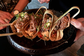 King crab tacos with pepper Photo: Céline Coubray