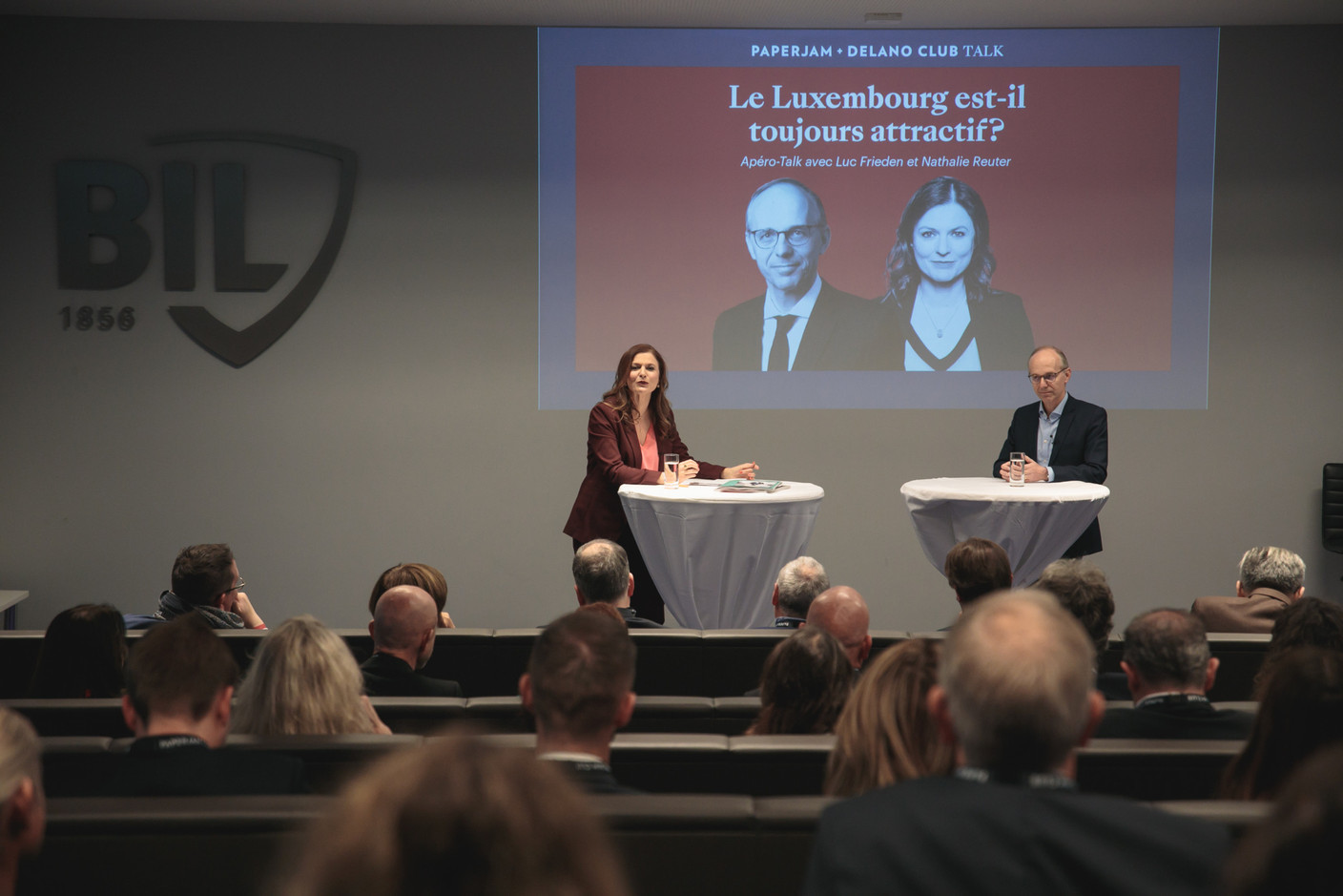 Apéro-Talk avec Luc Frieden: Le Luxembourg est-il toujours attractif ? - 27.10.2021 (Photo : Matic Zorman / Maison Moderne)