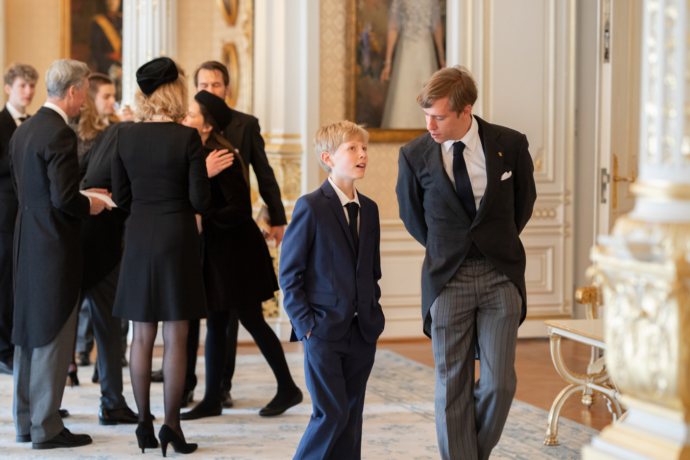 À droite, S.A.R le prince Louis (Photo: Cour grand-ducale/Sophie Margue)