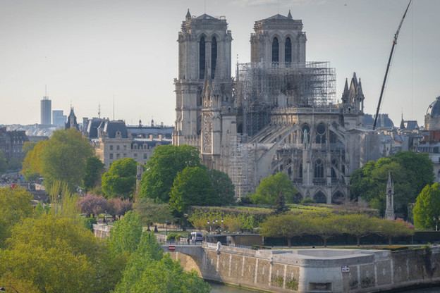 La rénovation de Notre-Dame pourrait se faire avec de l’acier offert par ArcelorMittal.  (Photo: Shutterstock)