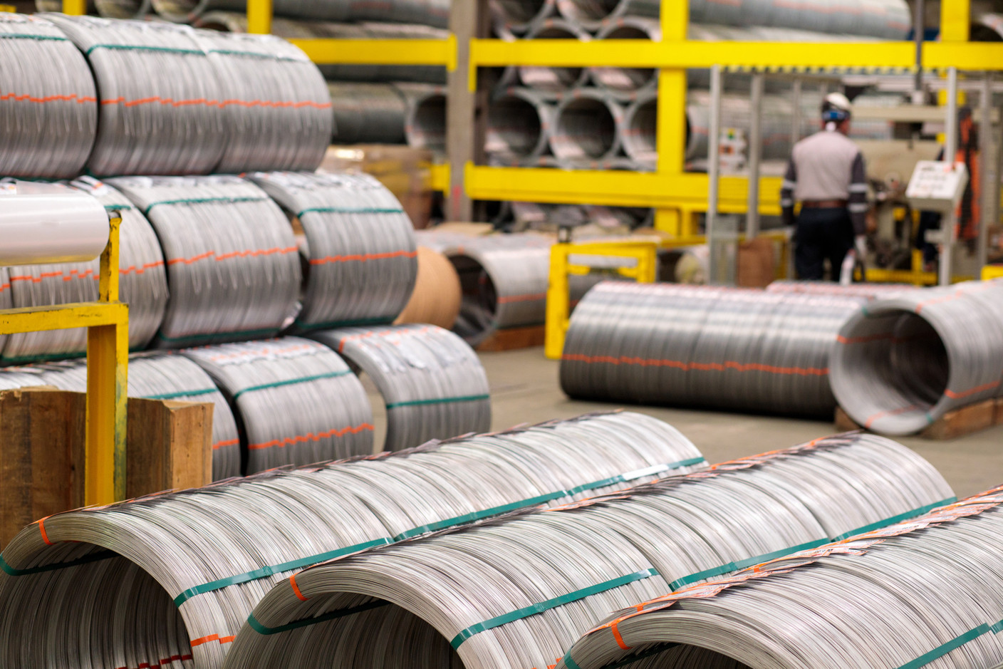 ArcelorMittal plans to make its Bissen site the first carbon-neutral site in the WireSolutions division by investing €30 million and upgrading the wire drawing and galvanising lines. (Photo: Matic Zorman/Paperjam/Archives)