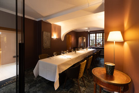 This private room is perfect for family celebrations or small groups. Photo: Guy Wolff/Maison Moderne