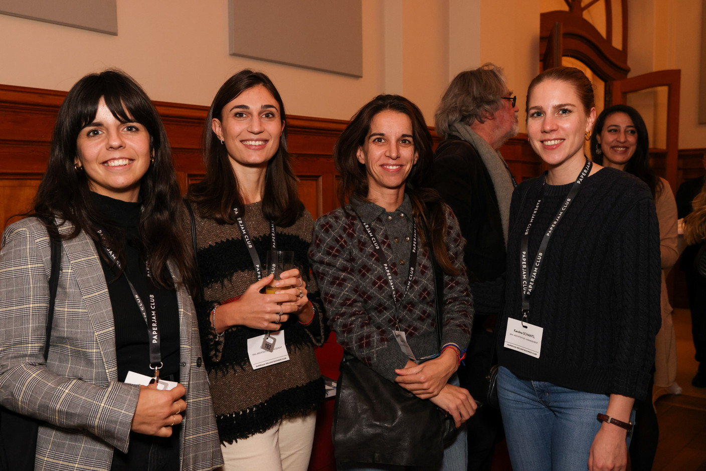 Ilaria Lari, Karoline Schantl, Nuria Pazos Cuadrado et Silvia Matias (WW+ Achitektur+ Management). (Photo: Eva Krins/Maison Moderne)