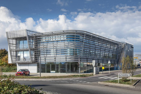 Administrative building in Potaschberg, designed by Web. Photo: Steve Troes