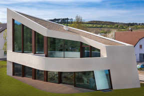 Single-family house in Grevenmacher, designed by Web. Photo: Stefan Schneider