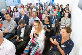 Attendees at the “How much will the CSRD contribute to the urgently needed Sustainability Revolution?” conference on 20 June. Photo: Guy Wolff/Maison Moderne