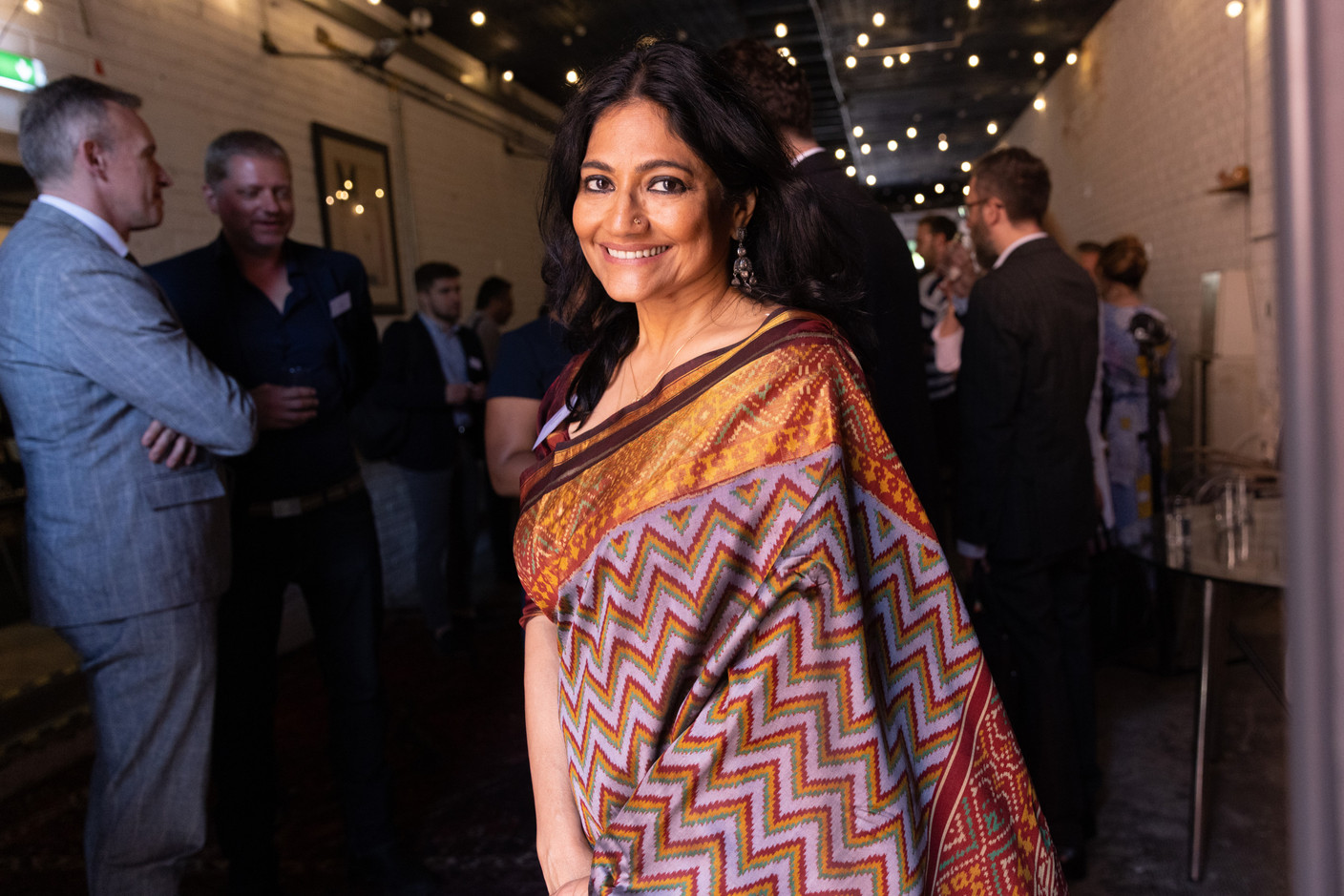 Delano attended the roundtable talk “How much will the CSRD contribute to the urgently needed Sustainability Revolution?” hosted by the ESSCA School of Management, Friendship International and the Foundry in Luxembourg on 20 June 2023. Pictured: Runa Khan, founder & executive director, Friendship International. Photo: Guy Wolff/Maison Moderne