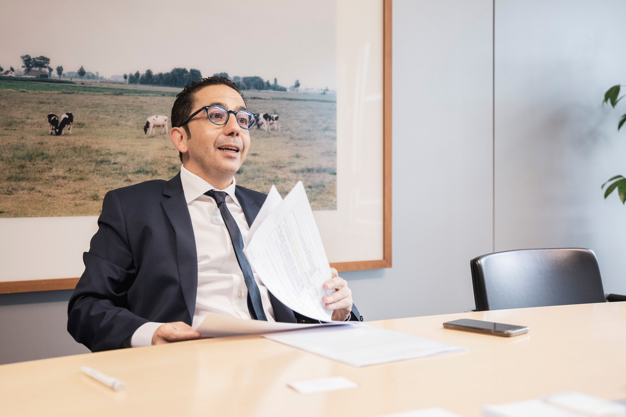 Olivier Hamou, CEO d’Arendt Services, veut poursuivre la spécialisation de son équipe. (Photo: Jan Hanrion/Maison Moderne)