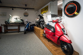 Du vintage encore, à la façon moderne chez Peugeot. ((Photo: Nader Ghavami))