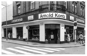 L’ancien magasin de cycles au coin de l’avenue de la Gare et de la rue Bourbon. (Photo: Arnold Kontz Group)