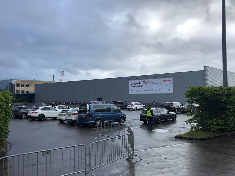 The Luxexpo hall, which served as a vaccination centre during the covid-19 pandemic, will be repurposed to welcome Ukrainian refugees. Paperjam/Julien Carette