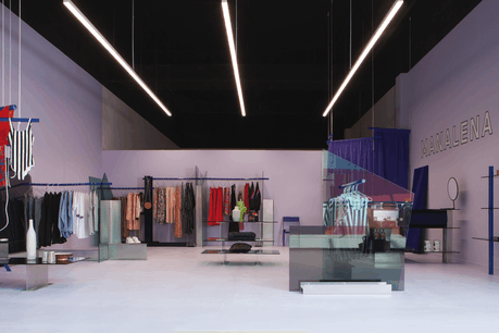 Le pop-up store de Manalena est conçu par Noman Studio. (Photo: Noman Studio)