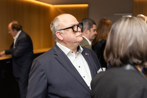 Attendees at Deloitte Luxembourg for the 15th Deloitte Private Art & Finance Conference, which took place on Tuesday 21 November 2023. Photo: Romain Gamba/Maison Moderne