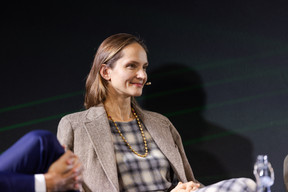 Masha Faurschou (Artrium) participated on a panel that focused on family offices' best practices for collection management & opportunities offered by new technologies and fractional ownership during the 15th Deloitte Private Art & Finance Conference, which took place on Tuesday 21 November 2023. Photo: Romain Gamba/Maison Moderne