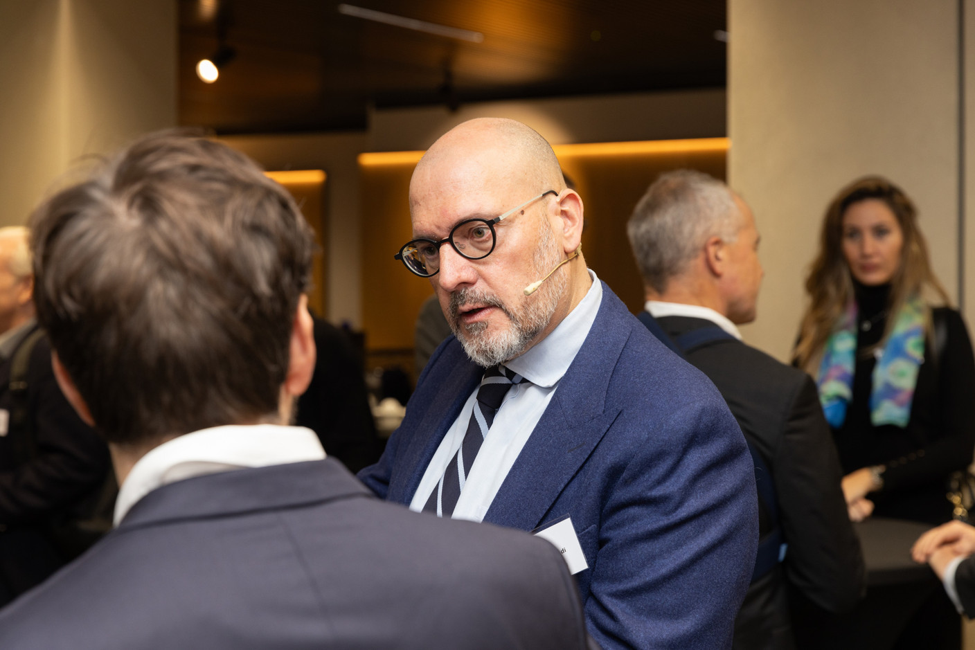 Adriano Picinati di Torcello (Deloitte Luxembourg) at Deloitte Luxembourg for the 15th Deloitte Private Art & Finance Conference, which took place on Tuesday 21 November 2023. Photo: Romain Gamba/Maison Moderne
