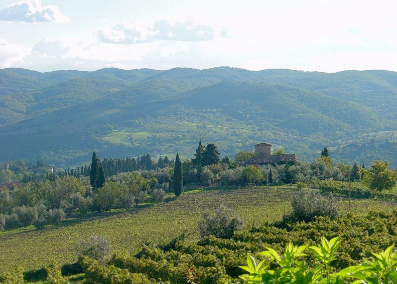 Les paysages toscans serviront de décors à ce parcours artistique. (Photo: Chianti & More)
