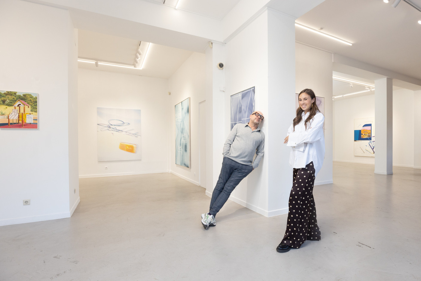 Gérée par Gerard Valerius et Lou Philipps, la Valerius Gallery est dédiée à la découverte et au soutien des artistes contemporains émergents, nationaux et internationaux. (Photo: Guy Wolff/Maison Moderne)