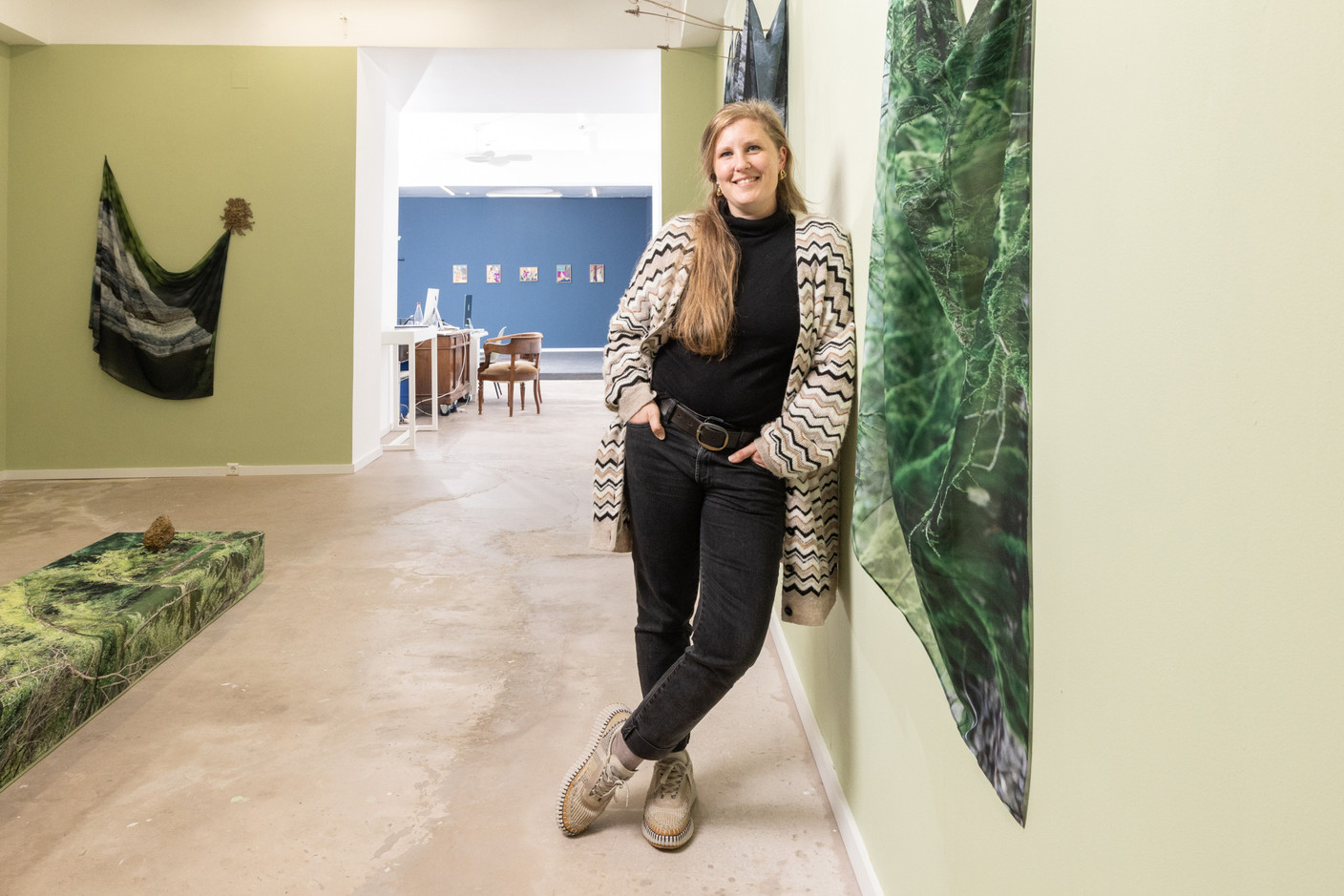 La Reuter Bausch Art Gallery, fondée par Julie Reuter et Lou Bausch, propose un programme qui promet un dialogue entre les générations. (Photo: Guy Wolff/Maison Moderne)